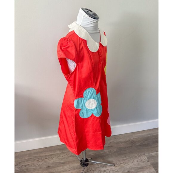 Dolls Kill Delia's Diggin Ur Stems Flower Applique Mini Dress - Picture 9 of 13